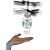 Hand Controlled Flying Astronaut