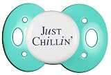 Lots 2 Say Baby Just Chillin' Pacifier in Teal