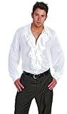 Ruffle Shirt Black