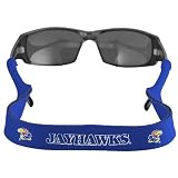 Kansas Jayhawks Royal Blue Neoprene Retainer Sunglasses Holder by Football Fanatics