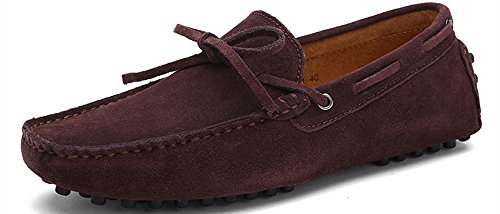JINBEILE Men's Classic Slip-On Leather Loafer