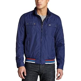 Buy Ben Sherman Mens Trophy Bomber With Tipping by Ben Sherman