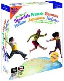 KidSpeak Spanish French German Italian Japanese Hebrew (6 in 1)(For Windows Only)