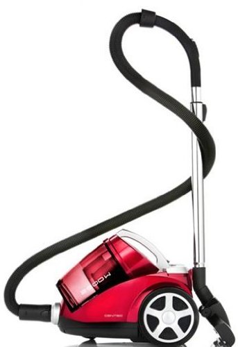Dirt Devil M2828-0 Staubsauger Centec / 2500 Watt / rot / inklusiv Parkettb&uuml;rste