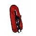 Vollautomatische Rettungsweste Schwimmweste in rot 150 N mit Lifebelt