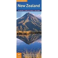 Rough Guide Map New Zealand