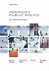 American Public Policy: An Introduction