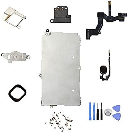 iPartshop Full Set Parts for iPhone 5S LCD Display &amp; Touch Screen Digitizer Assembly (Black Home Button)