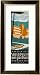Art Deco Label Fron the Terrassen Hotel Mariabrunn Hungerberg Innsbruck Austria Framed Art Poster Print, 19x30