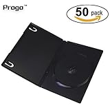 Progo 50 Pack Standard Black Single DVD Cases 14MM