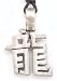 CHINESE Lucky DRAGON Silver Tone PEWTER Pendant Necklace
