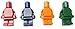 48 Minifig Crayons by MinifigFansTM - Birthday Party Favors - 12 Sets of 4 - Made in the USA from Crayola® Crayons