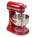 KitchenAid KV25GOXER Professional 5 Plus 5-Quart Stand Mixer, Empire Red