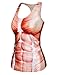Ninimour- Women Digital Printed Sleeveless T Shirt Vest Tank Tops (Muscle)
