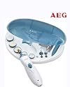 AEG MPS 4920 Manik&uuml;re-Pedik&uuml;re-Set wei&szlig; / blau