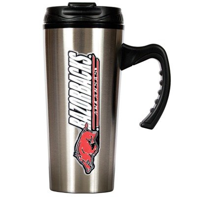 Arkansas Razorbacks 16oz Stainless Travel Mug