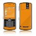 Solid State Orange Protective Skin Decal Faceplate for Blackberry Pearl 8120/ Pearl 8130 Cell Phones