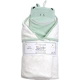 Organic Cotton Hooded Towe & Washclothl - Frog Organic Cotton Hooded Towe & Washclothl - Frog