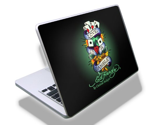 Ed Hardy Limited Edition Notebook Skin (Love is a Gamble)