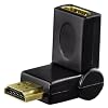 Hama 83012 Kompaktadapter HDMI-Stecker - HDMI-Kupplung, schwenkbar