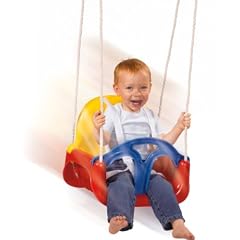 Mitwachsende Baby-(Kinder-) Schaukel 3-in-1 Spielmaus - blauer Sitz