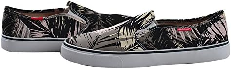 Babihaus Men's Canvas Stylish Pattern a Pedal Lazy Leisure Loafer US 7.5