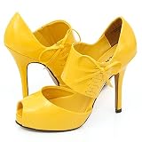 Bumper Jean22 Pumps Yellow 7 Yellow
