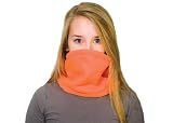 Raider Blaze Orange Deluxe Fleece Gaitor