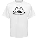 adidas San Antonio Spurs White Fundamental T-shirt