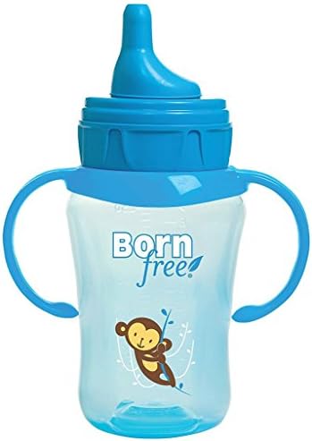 1 Bornfree 9 Oz Drinking Cup, New, BPA Free Blue