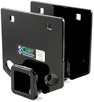Curt Manufacturing E-100 Travel Trailer Bumper Mount Hitch 4 In Square Bumper
