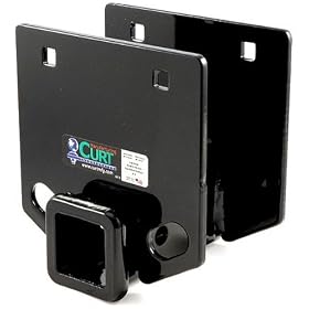 Curt Manufacturing E-100 Travel Trailer Bumper Mount Hitch 4 In Square Bumper