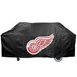 Detroit Red Wings Black Grill Cover