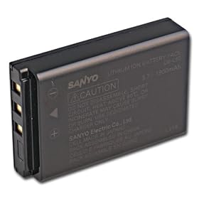 Sanyo DB-L50AU Lithium-Ion Battery for HD1000 Camcorder