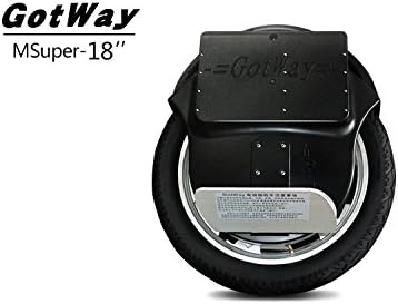 Gotway M-Super V2 Fast Unicycle 22mph 850WH(Black)