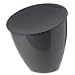 Rosti Calypso 7 x 7.5 Inch Compost Waste Bin, Titanium