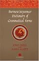 Burmese (Myanmar) Dictionary of Grammatical Forms