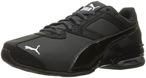 PUMA Men's Tazon 6 Ripstop FM Cross-Trainer Shoe, Dark Shadow/Puma Black, 10 M US