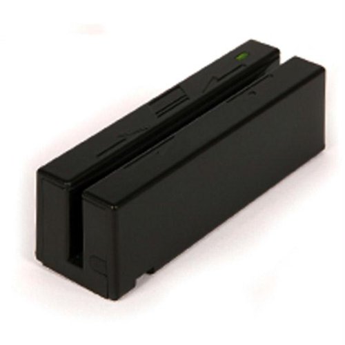 MagTek SureSwipe Reader USB HID Keyboard Interface - Magnetic card reader - USB - ( Tracks 1, 2 & 3 ) - black