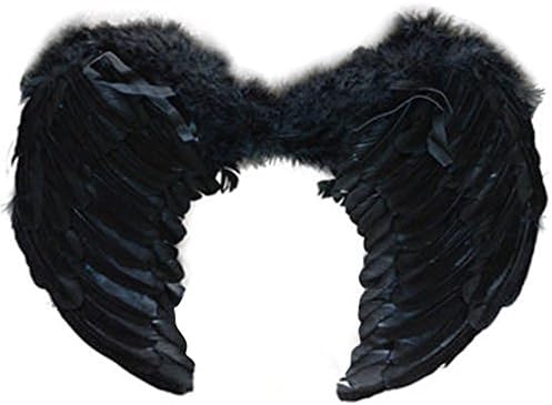 Children's Angel Feather Wing Costume Accessory Heart Shape Elastic Straps
