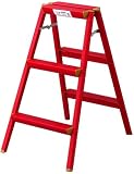 『ハセガワ アルミ軽量カラー踏台(79cm) レッド』の写真
