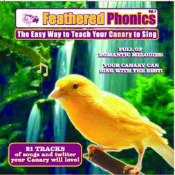 THE EASY WAY TO TEACH YOUR CANARY TO SING - Feathered Phonics CD by Feathered Phonics