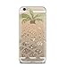 iPhone 6 / 6S Case, Deco Fairy Ultra Slim Rubber Silicone TPU Back Cover for Apple - Glitter Pineapple