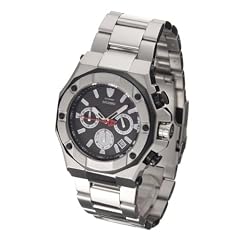 Detomaso Classic Herren-Armbanduhr Salerno Chronograph Silber Dt1008-A