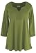 Avenue Plus Size Crochet Trim Tunic (SAGE,18/20)