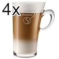 Senseo Latte Macchiato Glastasse, 260 ml, 4er Pack