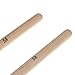 Andoer Pair of 5A Drumsticks Nylon Stick for Drum Set Lightweight Professional (Wood)