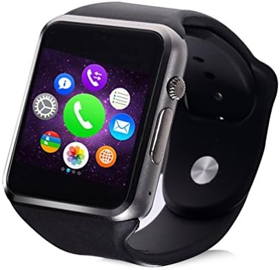 New 2015 GM08 1.54 Inch HD IPS Screen Insert SIM Card Smart Watches Built-in 2.0 Million Cameras of 240x240 NFC MTK6260A Bluetooth 3.0 Smart Watch (black)