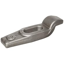 Jergens 37215 Gooseneck Forged Strap, #8 For M16 x 2.0 Size Bolt