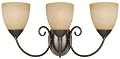 Hardware House 543850 Berkshire 20-1/4-Inch by 8-3/4-Inch Bath/Wall Lighting Fixture
